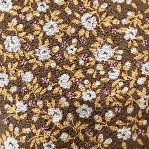 Aerie Garden Party Midi Dress Floral Relic Size M Puff Sleeve Tiered Cottagecore - Picture 8 of 12